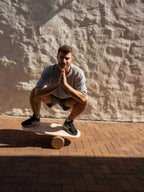 Round Balance Board With Exercise Roll - No Logo
