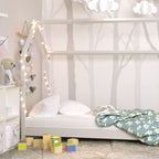 Valkoinen Bella-sänky