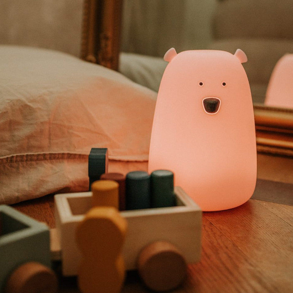 Big Bear Silicone Lamp - Pink