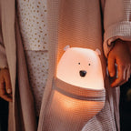 Big Bear Silicone Lamp with Remote - Pink