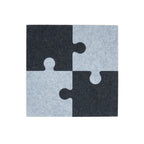 4-piece Felt Puzzle Playmat - Add-on for Climbing Toys