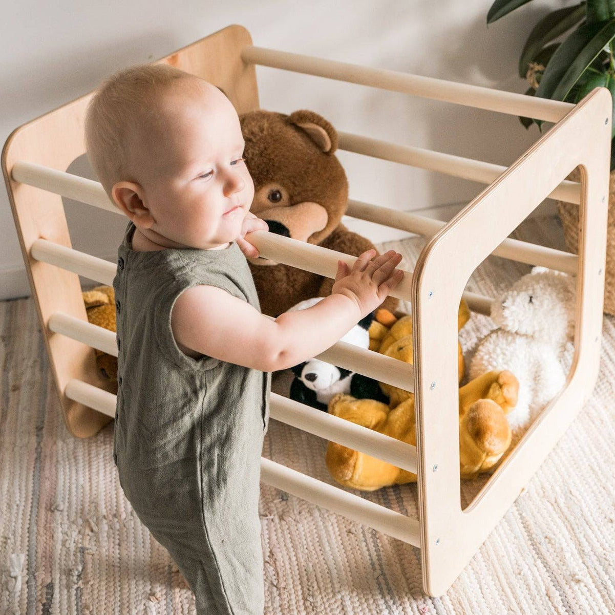 Toddler Climbing Bars Frame / Square Gym
