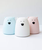 Little Bear Silicone Lamp - Pink