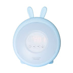 Rabbit Lamp with Alarm Clock – Blue