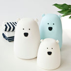 Little Bear Silicone Night Lamp - White