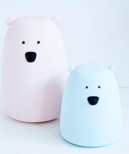 Little Bear Silicone Lamp - Blue
