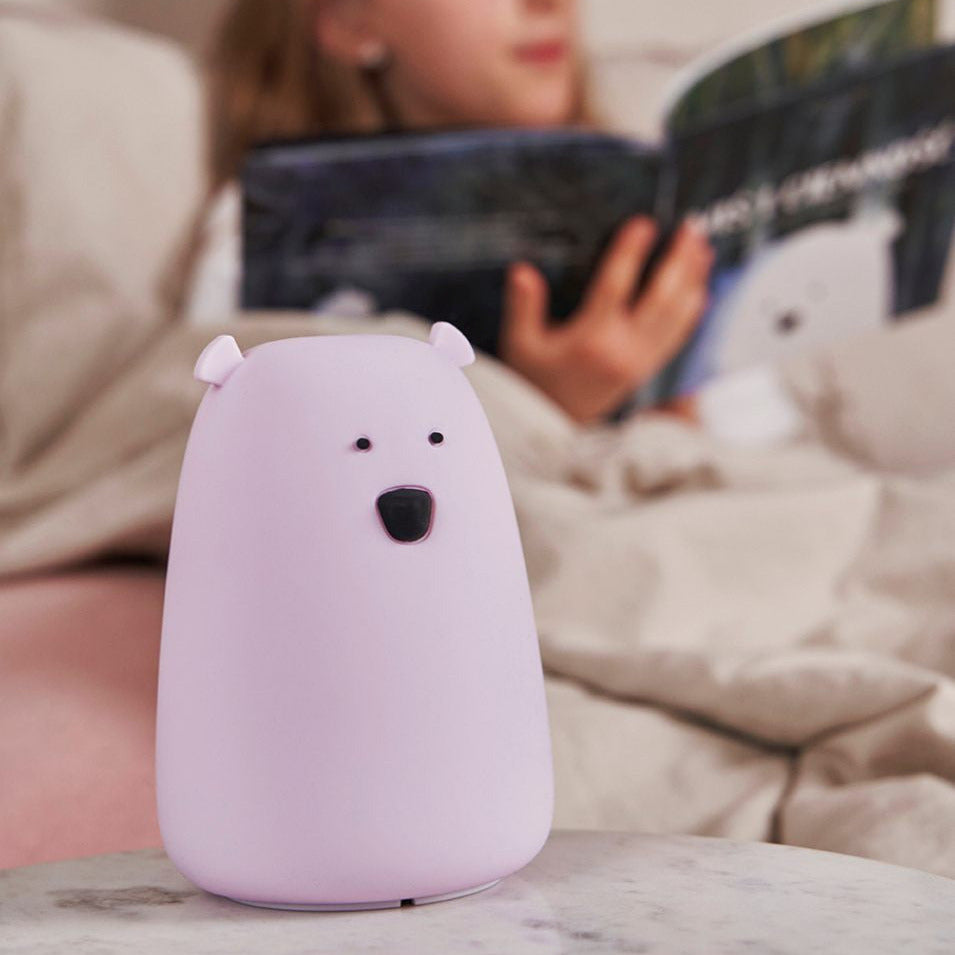 Big Bear Silicone Lamp - Lavender