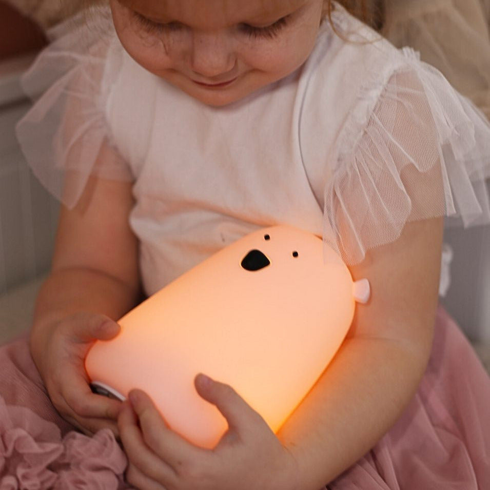 Big Bear Silicone Lamp - Lavender