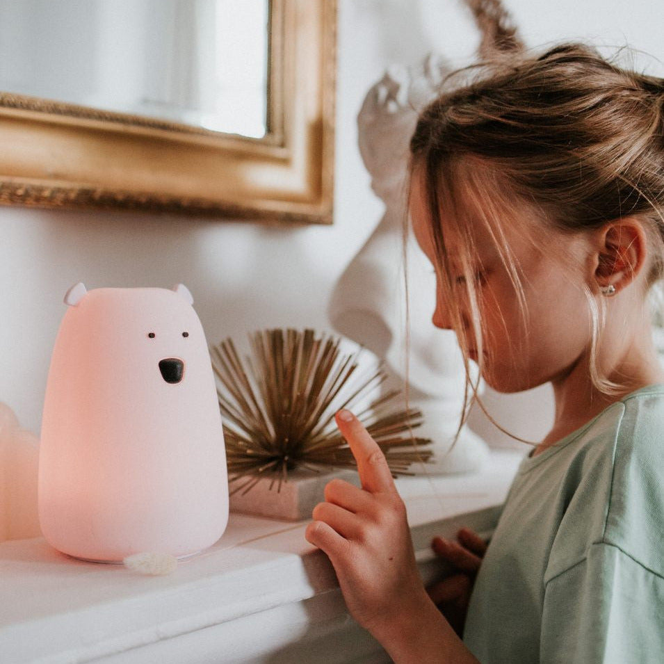 Big Bear Silicone Lamp - Pink