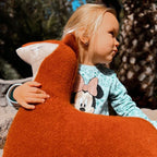 Handmade Fox Soft Toy Pillow
