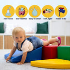 Soft Play 6 Foam Block Set - Multicolor Explorer