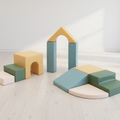 Creativity-pehmopalikkasetti – 10 osaa, merellinen pastelli