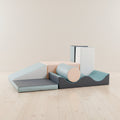 Soft Play 7 Foam Block Set - Light Pastel Discoverer