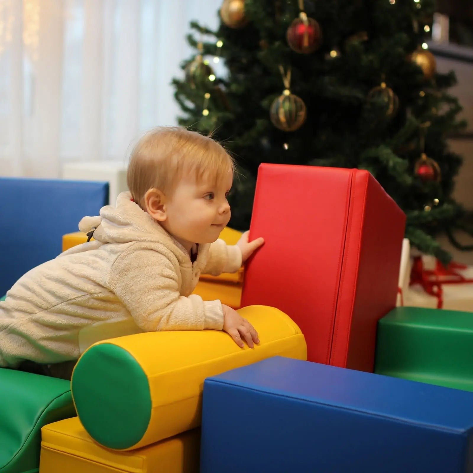 Soft Play 6 Foam Block Set - Multicolor Explorer