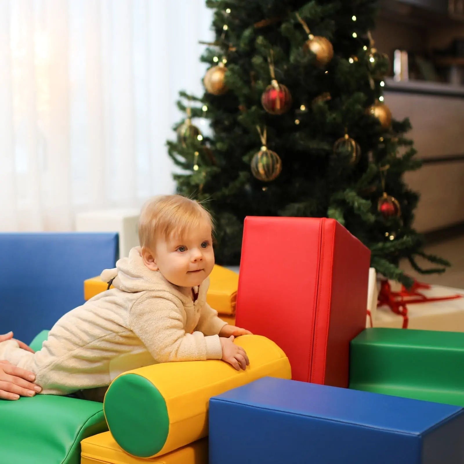 Soft Play 6 Foam Block Set - Multicolor Explorer