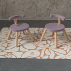 Kids Mealtime Floor Mat, Non-Slip & Waterproof - Daisy Earth