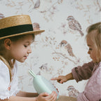 Rabbit Lamp with Alarm Clock - Green