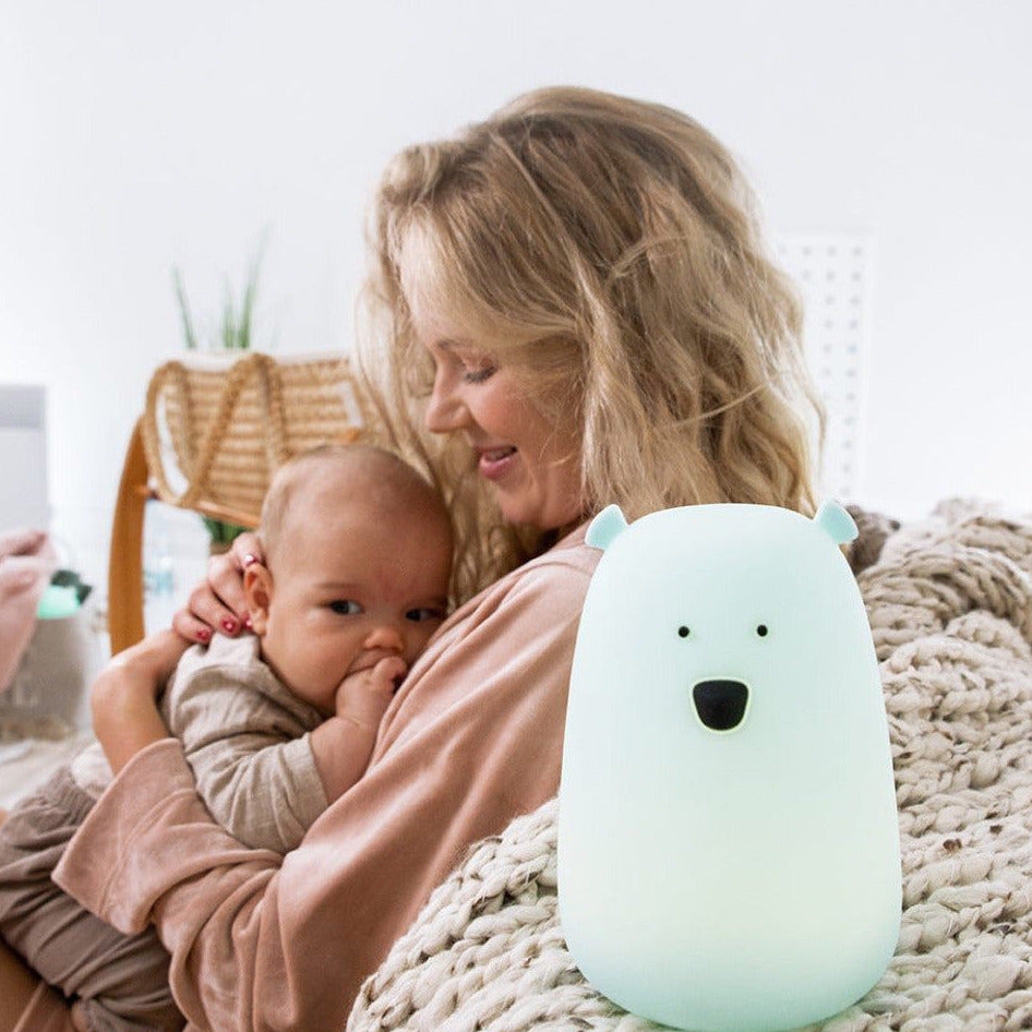 Big Bear Silicone Lamp - Blue