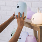 Big Bear Silicone Lamp - Blue