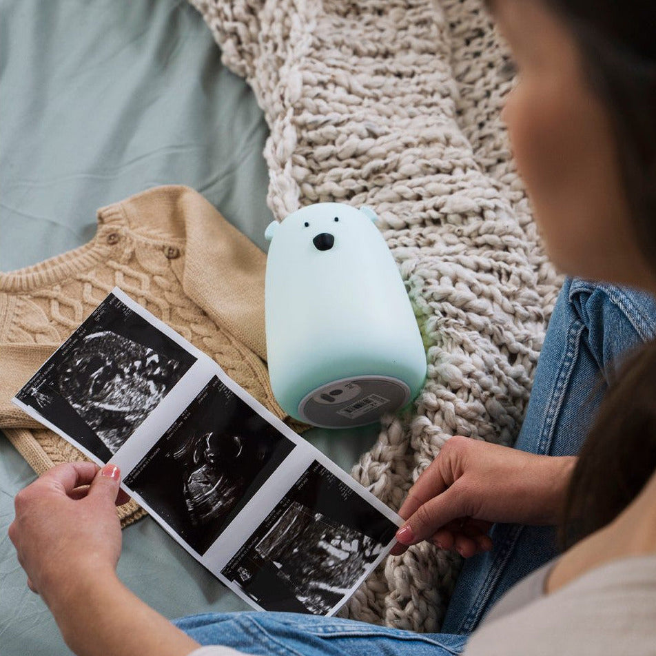 Big Bear Silicone Lamp - Blue