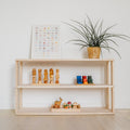 Modular Montessori Shelf Straight - 3 Shelves