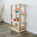 Modular Montessori Shelf Straight Mini - 4 Shelves