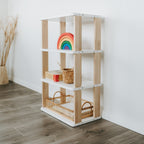Modular Montessori Shelf Straight Mini - 4 Shelves
