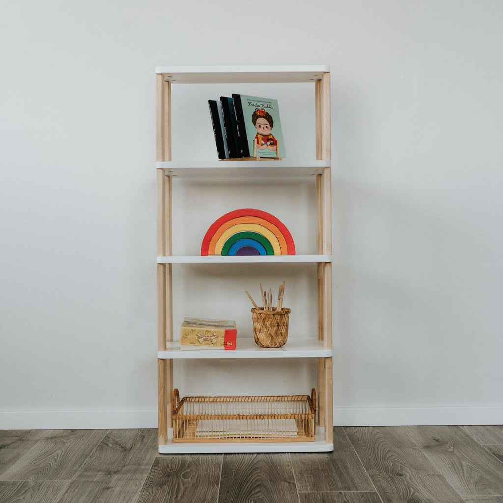 Modular Montessori Shelf Straight Mini - 5 Shelves