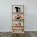Modular Montessori Shelf Straight Mini - 5 Shelves