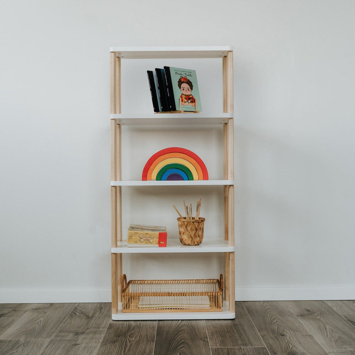 Modular Montessori Shelf Straight Mini - 5 Shelves