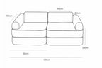 Modular Play Sofa for Children - Green
