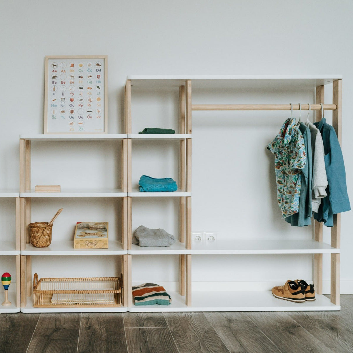 Modular Montessori Wardrobe