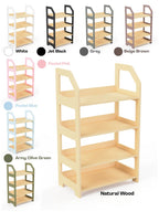 Montessori Wooden Shelf - Toy Organizer for Nursery