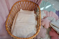 Muslin Baby Blanket + Pillow Set - Cream