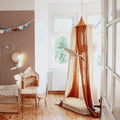 Organic Cotton and Linen Canopy - Caramel Circus
