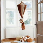 Organic Cotton and Linen Canopy - Caramel Circus