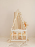 Organic Cotton and Linen Canopy - Cream Circus
