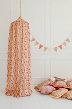 Organic Cotton Canopy - Spring Garden