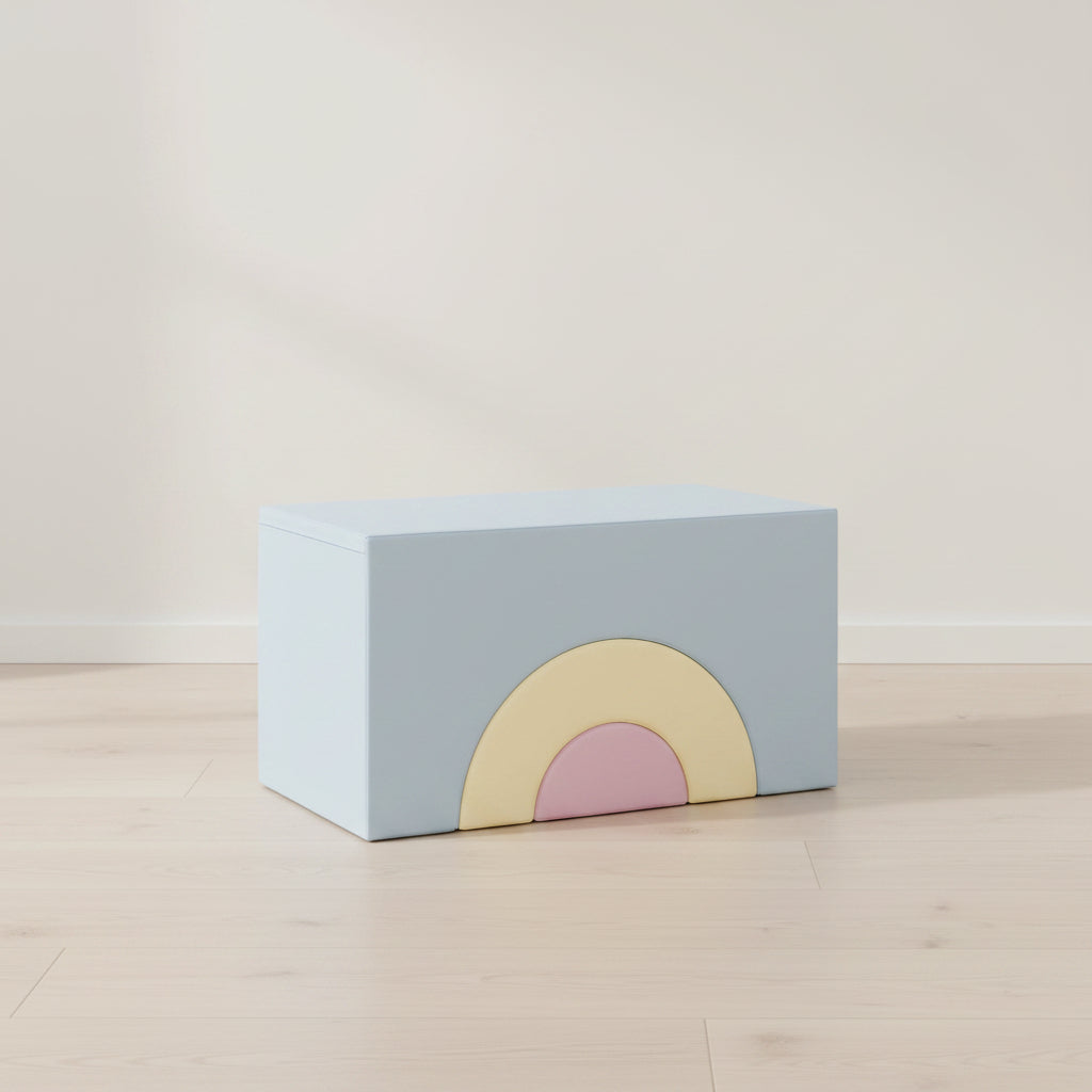 Rainbow Bridge Soft Play Set - Light Pastel