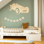 Wooden Wall Decoration - Retro Car