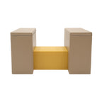 Soft Play Activity Set Balance Bridge - Beige & Honey