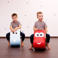 Soft Play Ride On Toy - Red Car