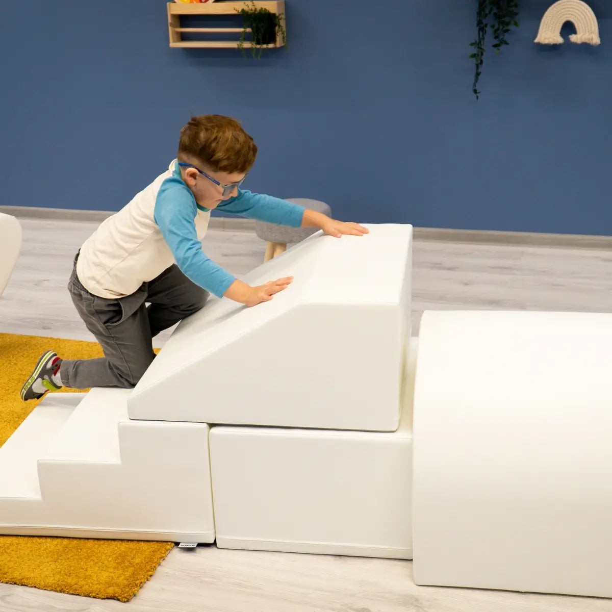 Soft Play Set Tunnel - White