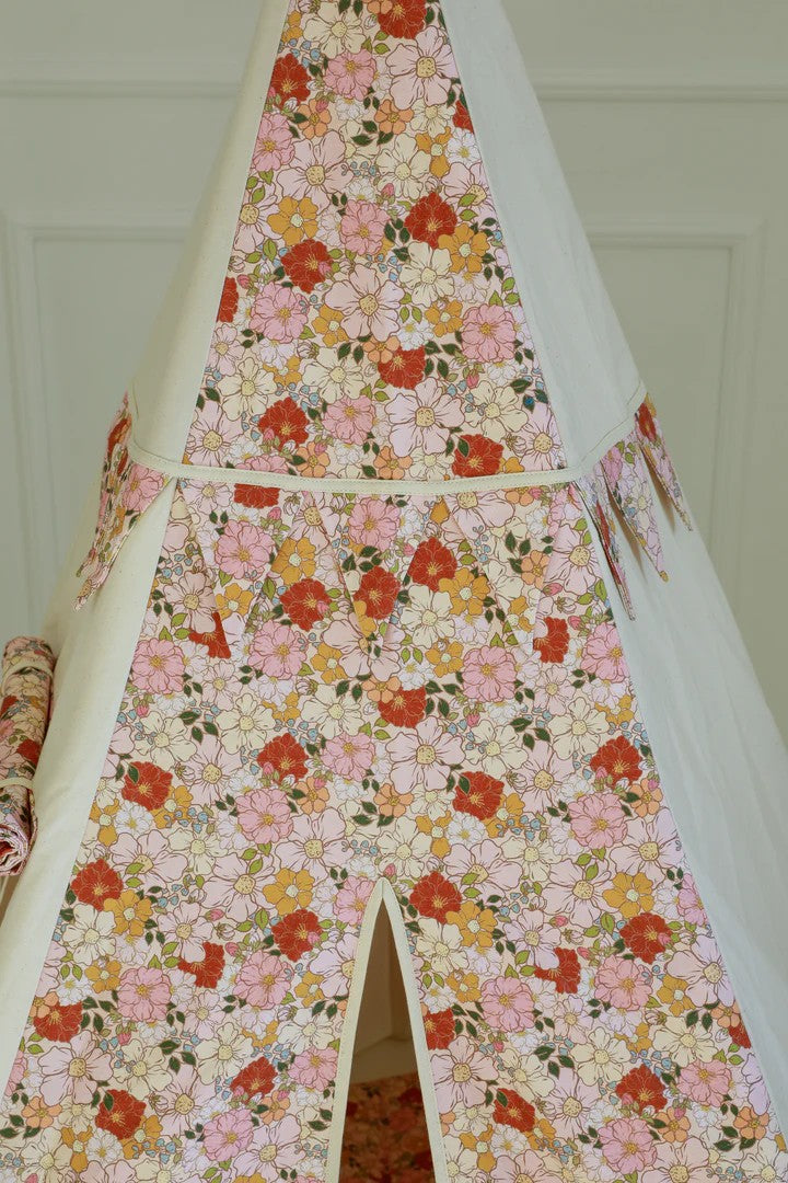 Teepee Tent - Spring Garden