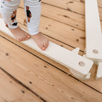 TipiToo® Small Balance Beam 3 Piece Set - White Rope