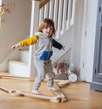 TipiToo® Large Balance Beam 3 Piece Set - Jute Rope
