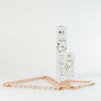 TipiToo® Large Balance Beam 3 Piece Set - White Rope