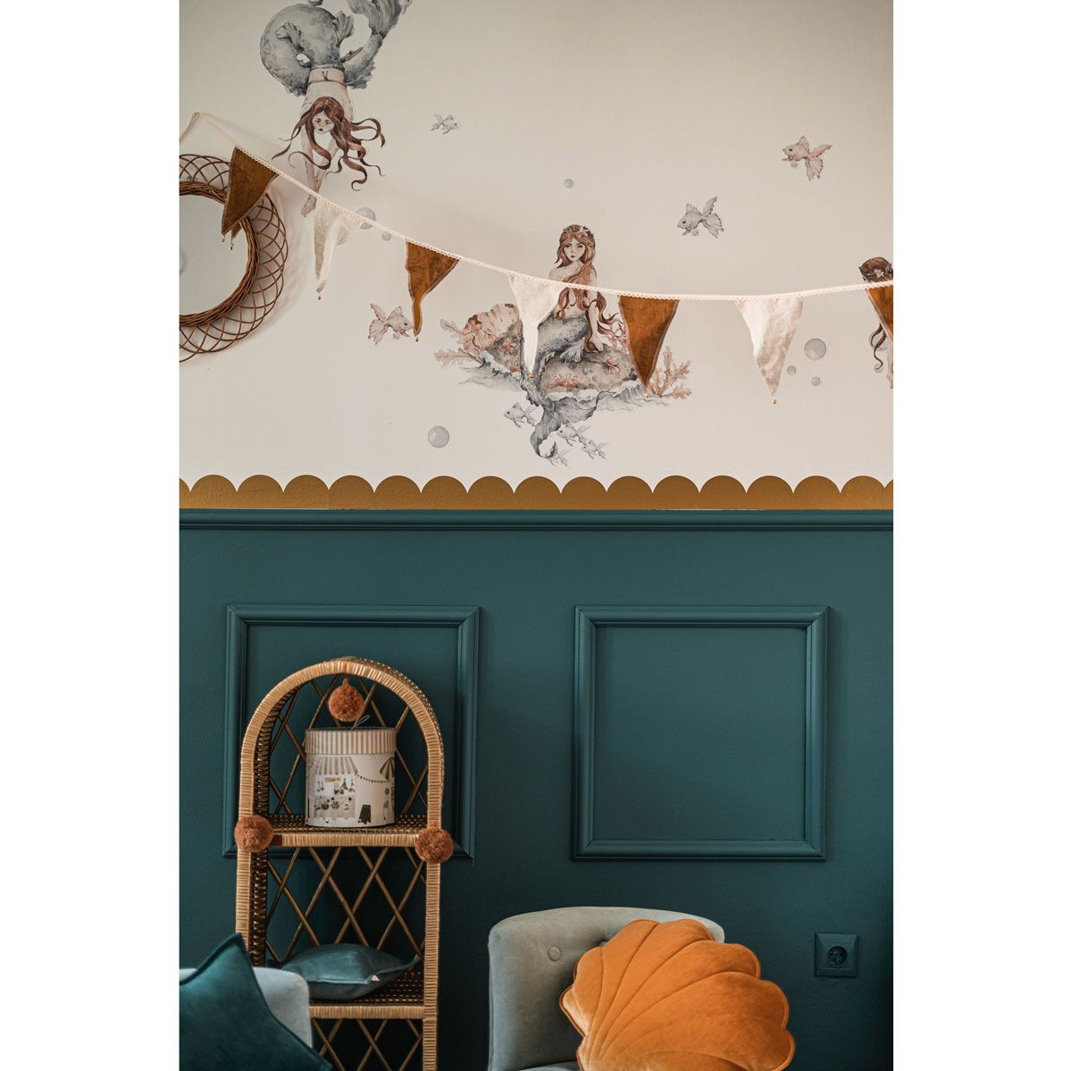 Wall Stickers Golden Circles