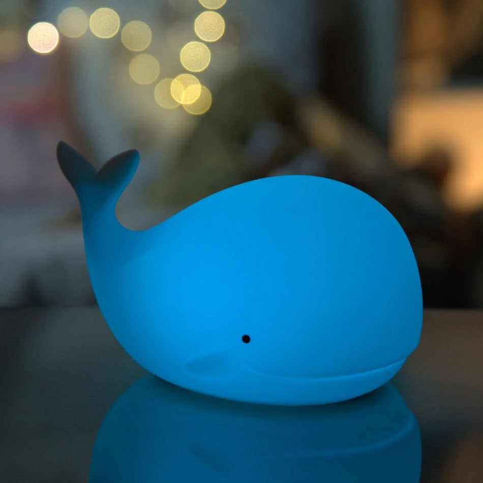 Whale Silicone Lamp with Remote
