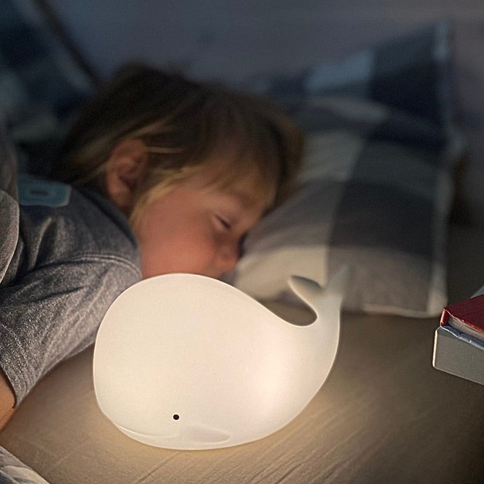Whale Silicone Lamp with Remote